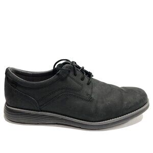 Rockport Men’s Garett Plain Toe Oxford Shoes Black, Size 10.5M